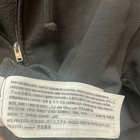 Hollister Graphic oversized Hoodie “Only You Can Create Your Reality”. XXS - Picture 6 of 6